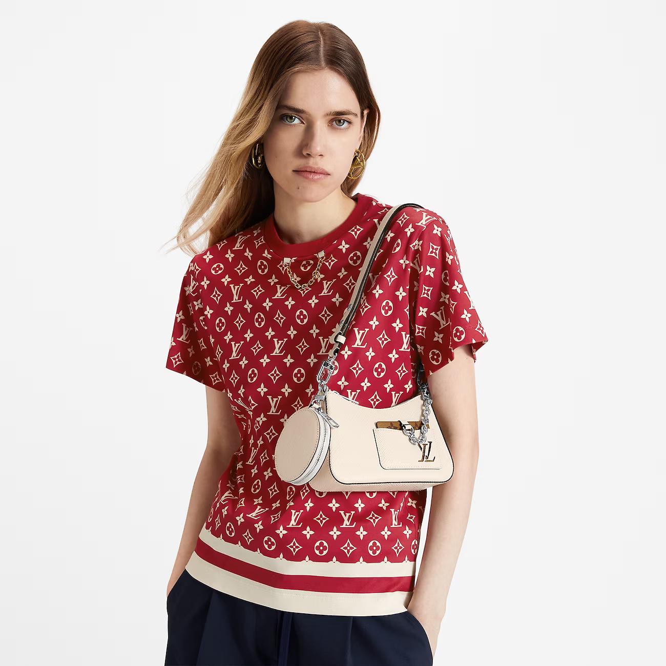  Túi Louis Vuitton Marellini Nữ Trắng